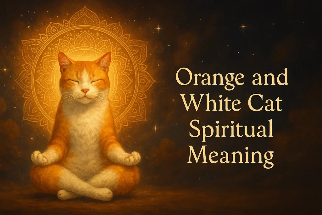 orange and white cat spiritual meaning