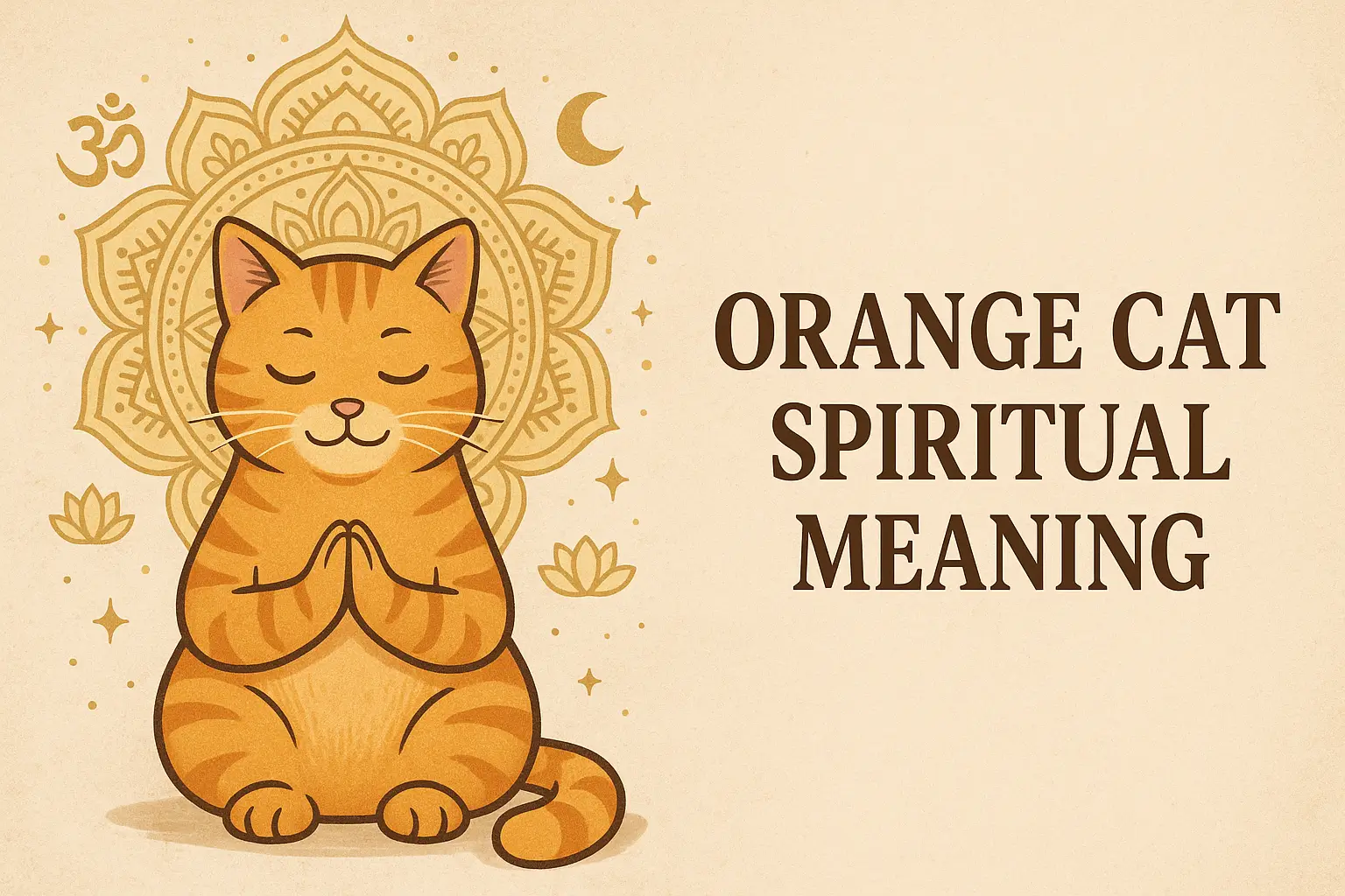 orange cat spiritual meaning