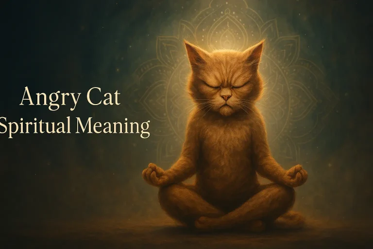 angry cat spiritual meaning