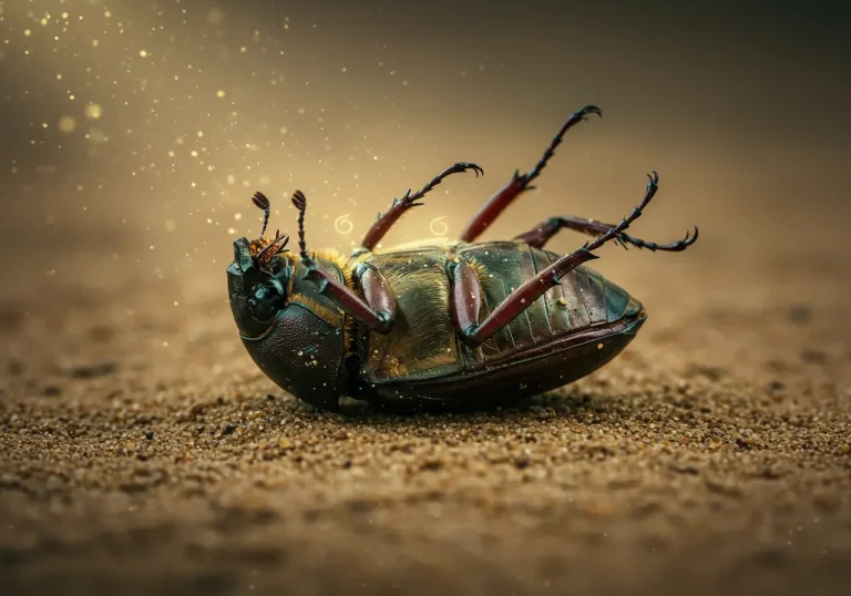 Dead Scarab Beetle spiritual meanings
