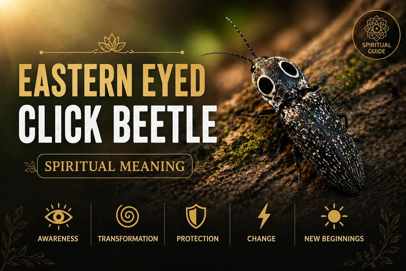 Eastern Eyed Click Beetle Spiritual Meaning