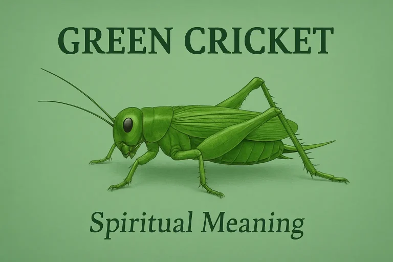 Green Cricket Spiritual Meaning
