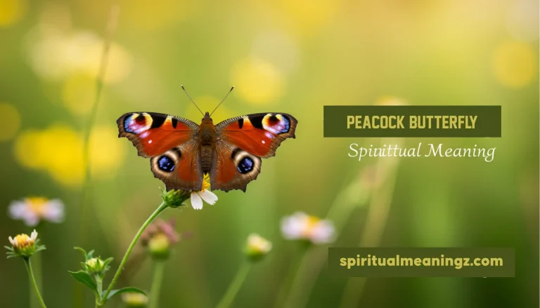 Peacock butterfly spiritual meanings