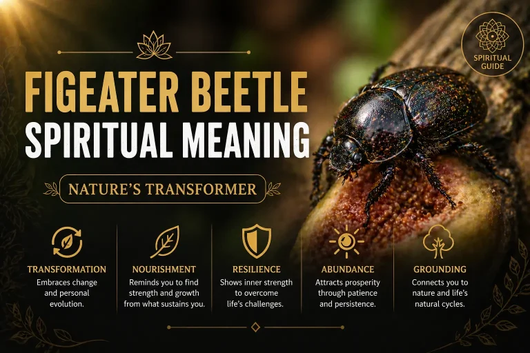 What is the Spiritual Meaning of Figeater Beetle