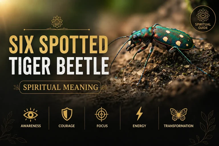 What is the Spiritual Meaning of Six Spotted Tiger Beetle