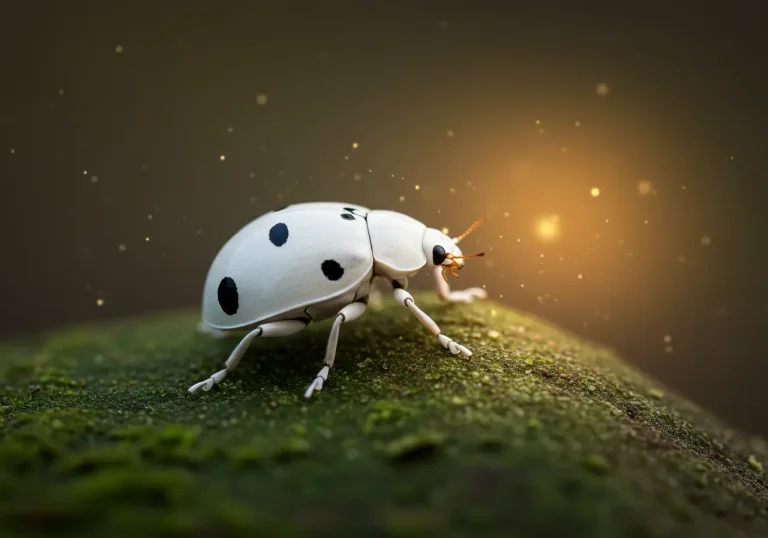 White Asian Lady Beetle spiritual meaning