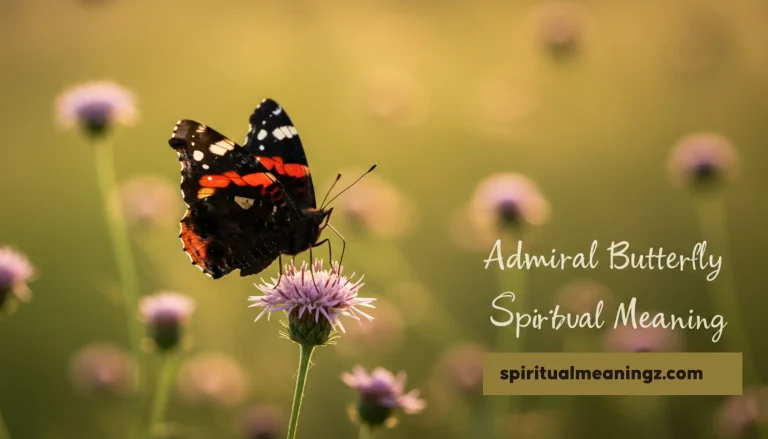 admiral butterfly spiritual meanings