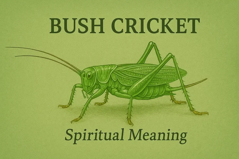bush cricket spiritual meaning
