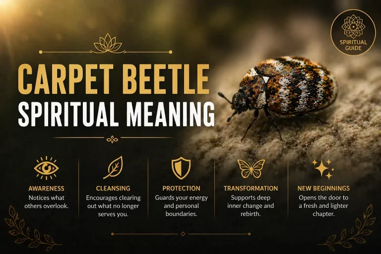 carpet beetle spiritual meaning
