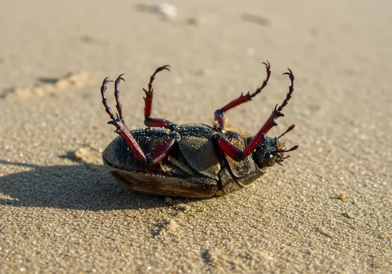 dead scarab beetle spiritual meaning