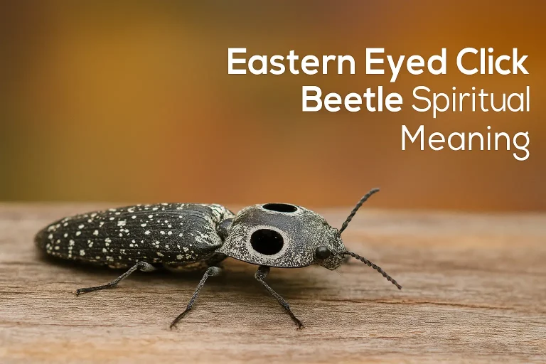 eastern eyed click beetle spiritual meaning