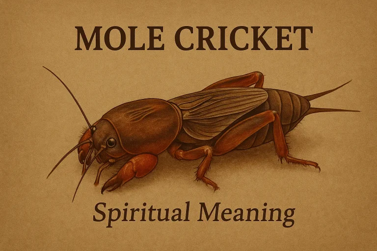 mole cricket spiritual meaning