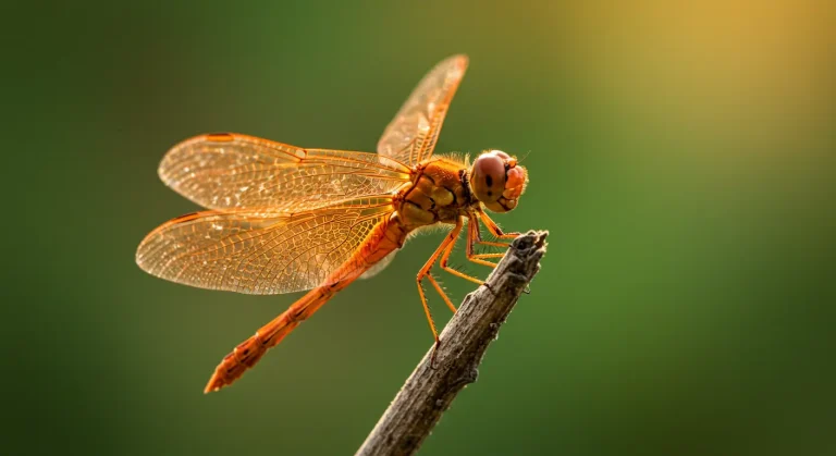orange dragonfly spiritual meaning