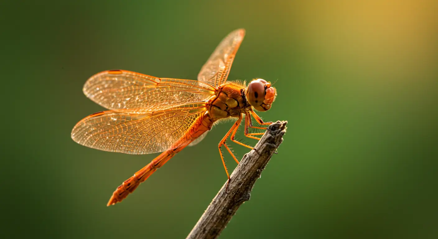 orange dragonfly spiritual meaning