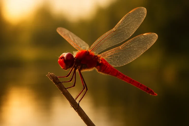 red dragonfly spiritual meaning
