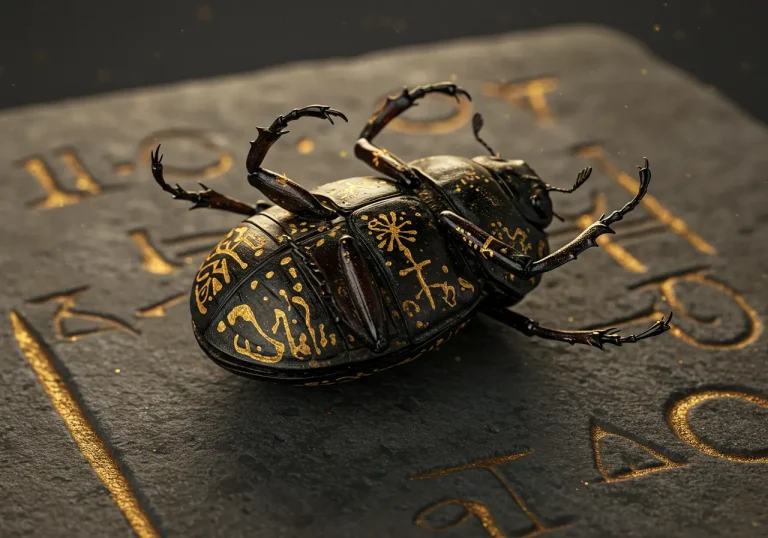 sacred scarab beetle spiritual meaning