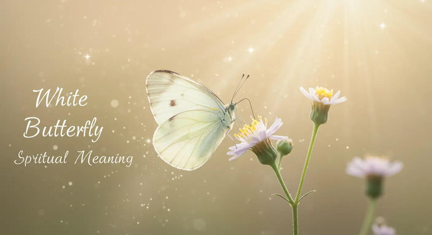white buttefly spiritual meaning