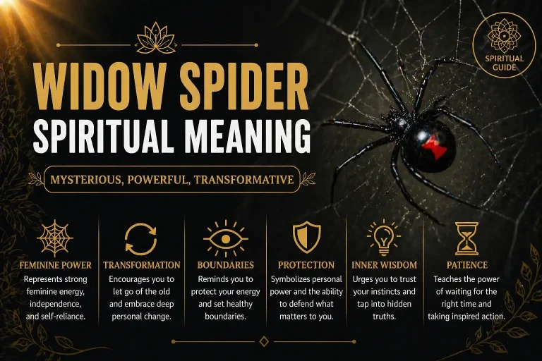 Widow spider spiritual meaning