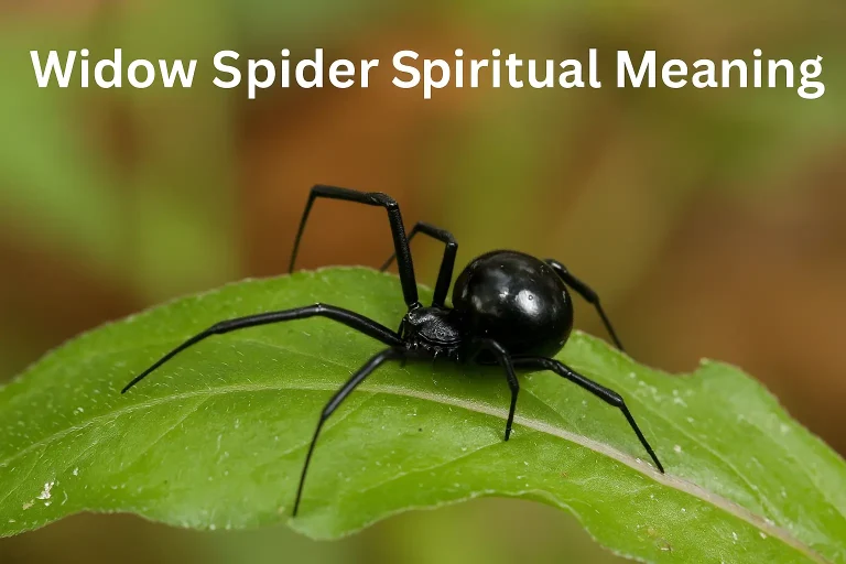 widow spider spiritual meaning