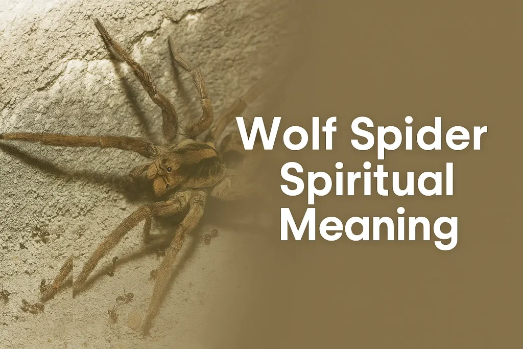 wolf spider spiritual meaning
