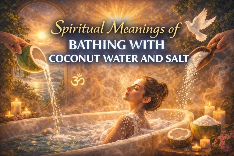 10 Spiritual Meanings of Bathing With Coconut Water and Salt
