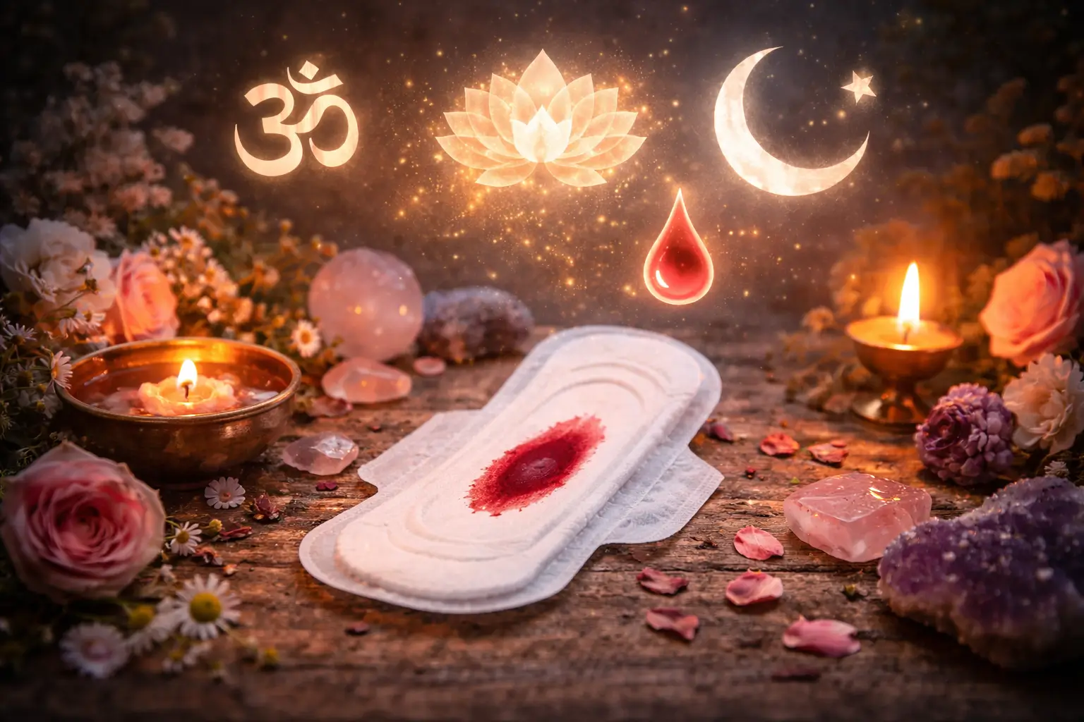 Spiritual Meanings of Getting Your Period on a New Moon