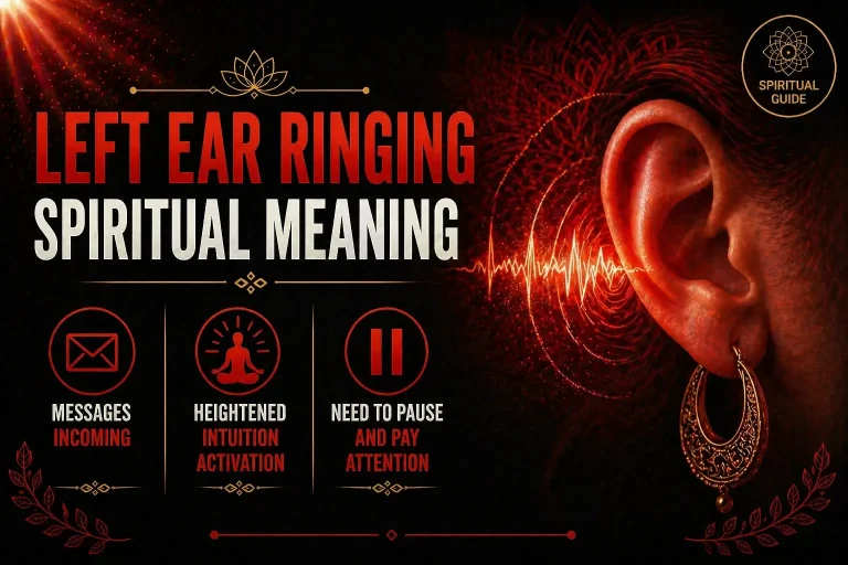 left ear ringing spiritual meaning